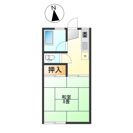 アルモ小白川の物件間取画像